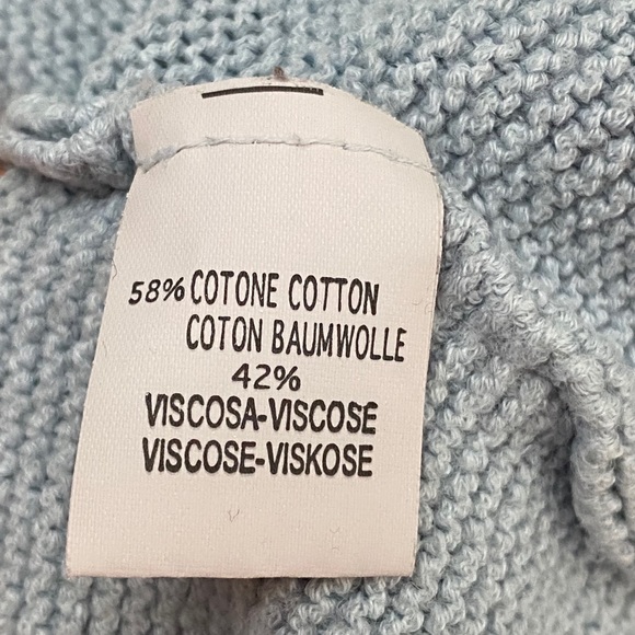 Brandy Melville Knit Blue Halter Top - Picture 8 of 8